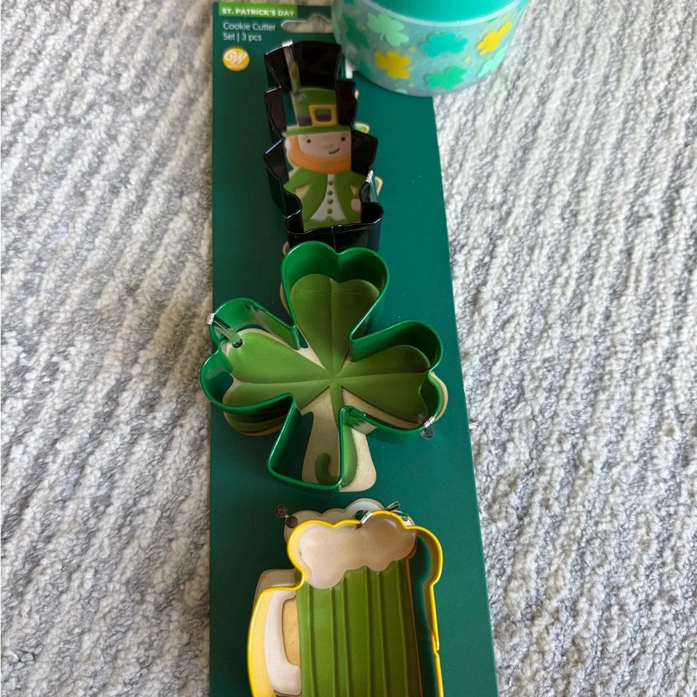 St. Patrick's Day Cookie Cutter Set
